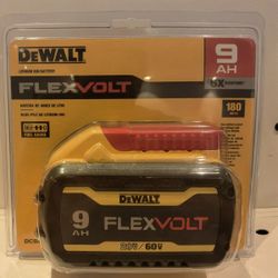 9 ah DeWalt Flex volt Battery