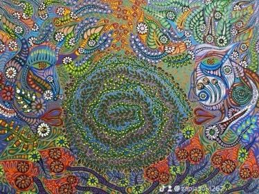 Original Acrylic On Canvas