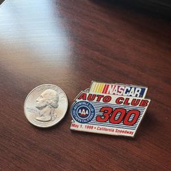 Nascar Auto Club 300 AAA Pin