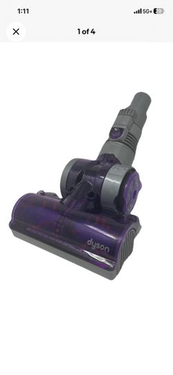 Genuine Dyson Mini Motorized Brush Head Attachment Purple Tested OEM Vacuum Tool