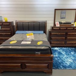 BEDROOM SETS IN QUEEN OR KING!!!JUST $1 GETS IT DELIVERED TONIGHT!!! 101 DAYS TO PAY WITH NO INTEREST!!!