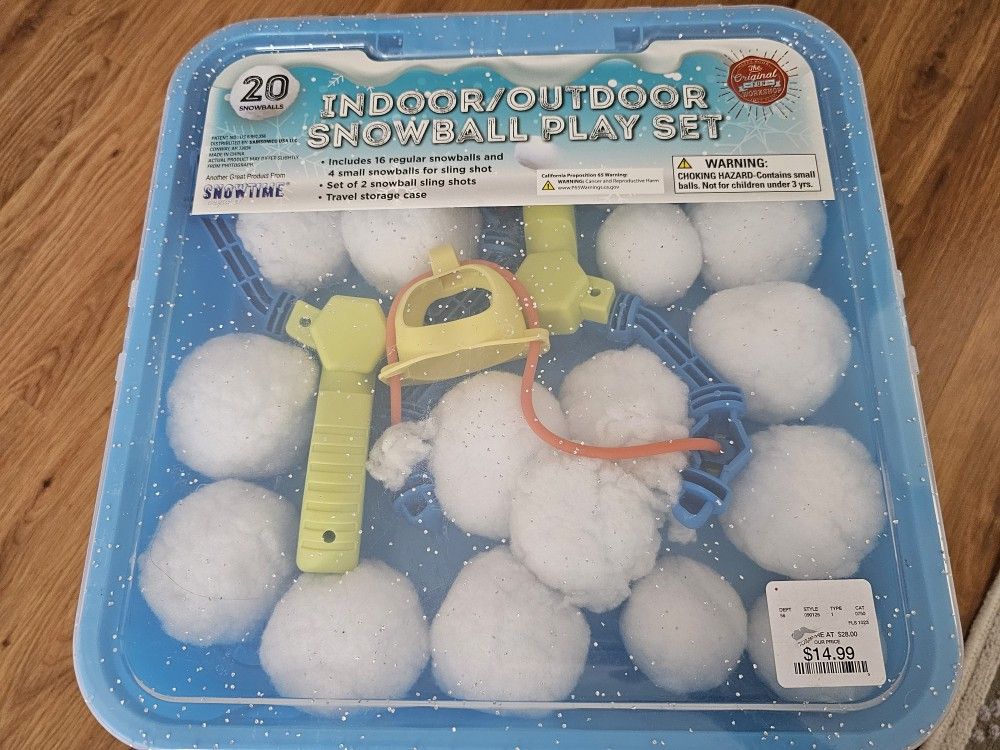 Snow Ball Play Set