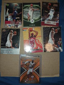 LeBron James Cards. $75