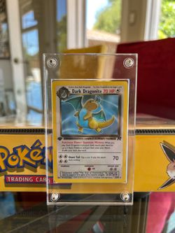 Pokémon Dark Dragonite 1st edition Rare 22/82 Non-Holographic Excellent Condition