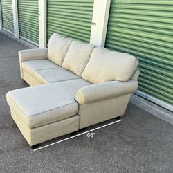 Beautiful Beige Sofa Lounge Couch + Free Delivery 