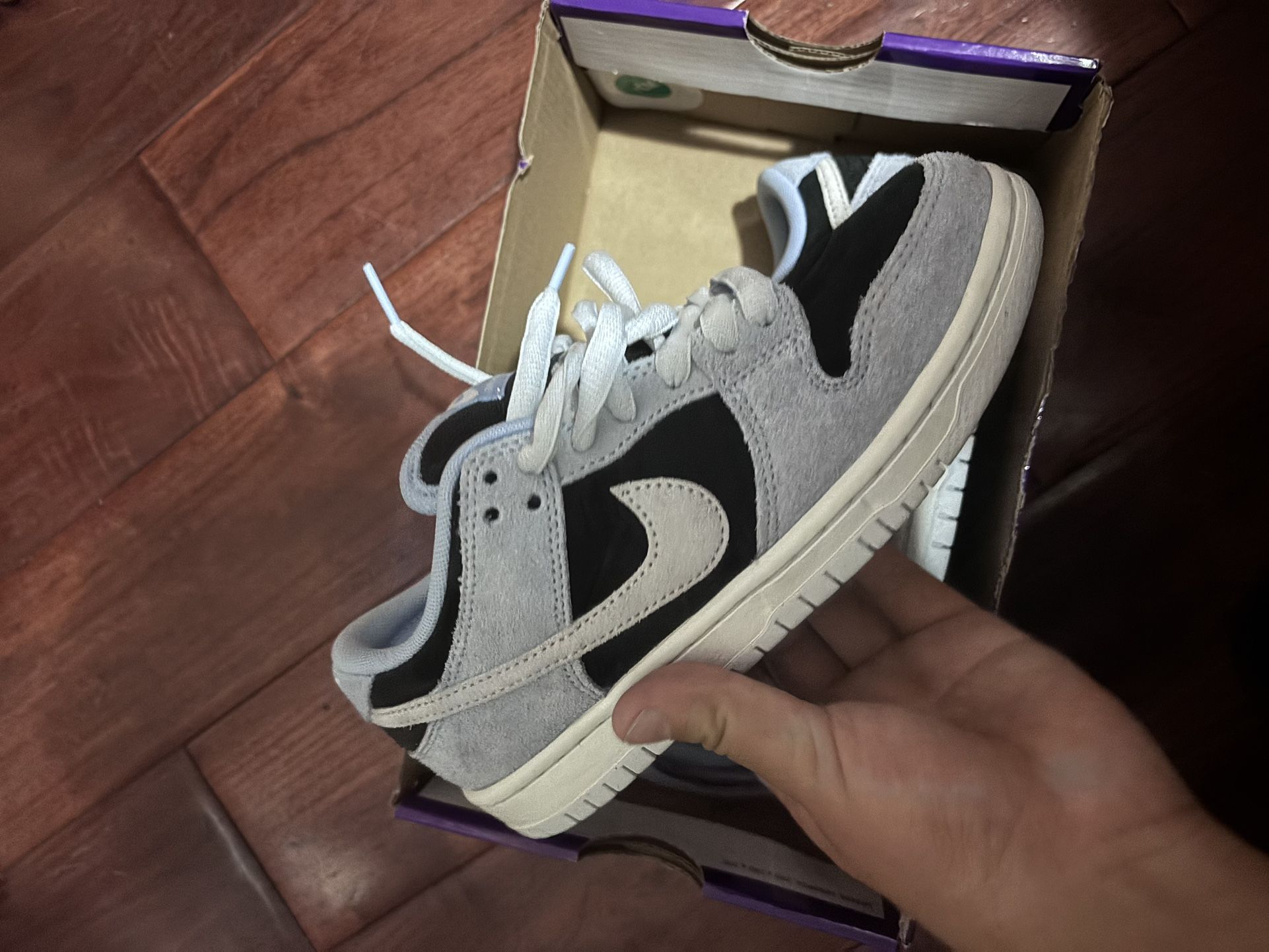 Nike Sb Dunk Low Black Aluminum