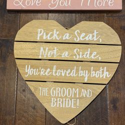Wedding Signs