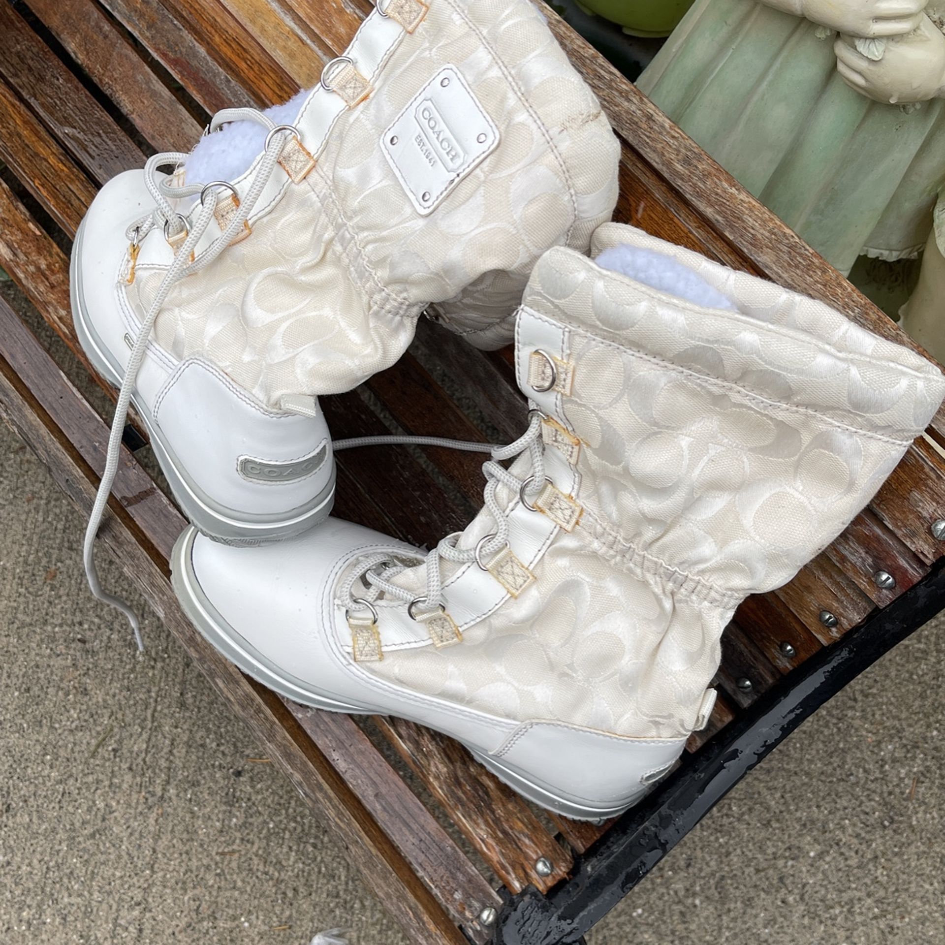 Coach Boots Size 6.5 Women 