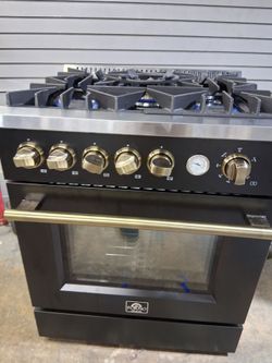 Commercial gas stove 30"