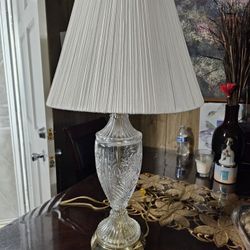 Vintage Crystal Lamp