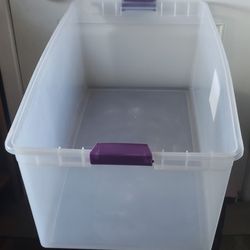 110-Qt Sterilite ClearView Storage Bin/Tub (without lid)