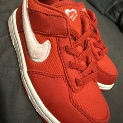 Valentine Dunks Red Toddler Kids 