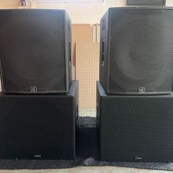 Subwoofer Carvin 2000 W And 1400 W