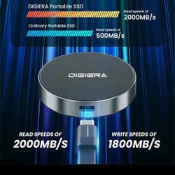 DigiEra Magnetic Portable SSD 1TB