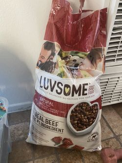 Used once dog food!
