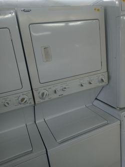 Kenmore 27" unitized washer and gas dryer stack - Free delivery