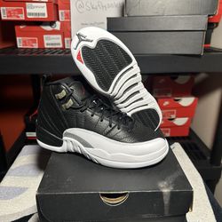 Jordan 12 Playoffs New with Defect Size 5Y 100% Authentic 