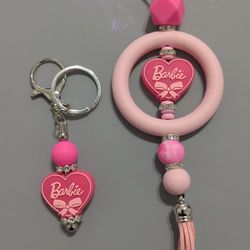 CAR CHARM & KEYCHAIN SET