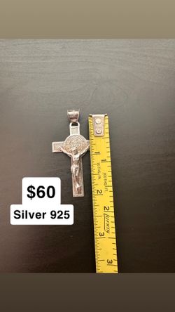 925silver cross pendant