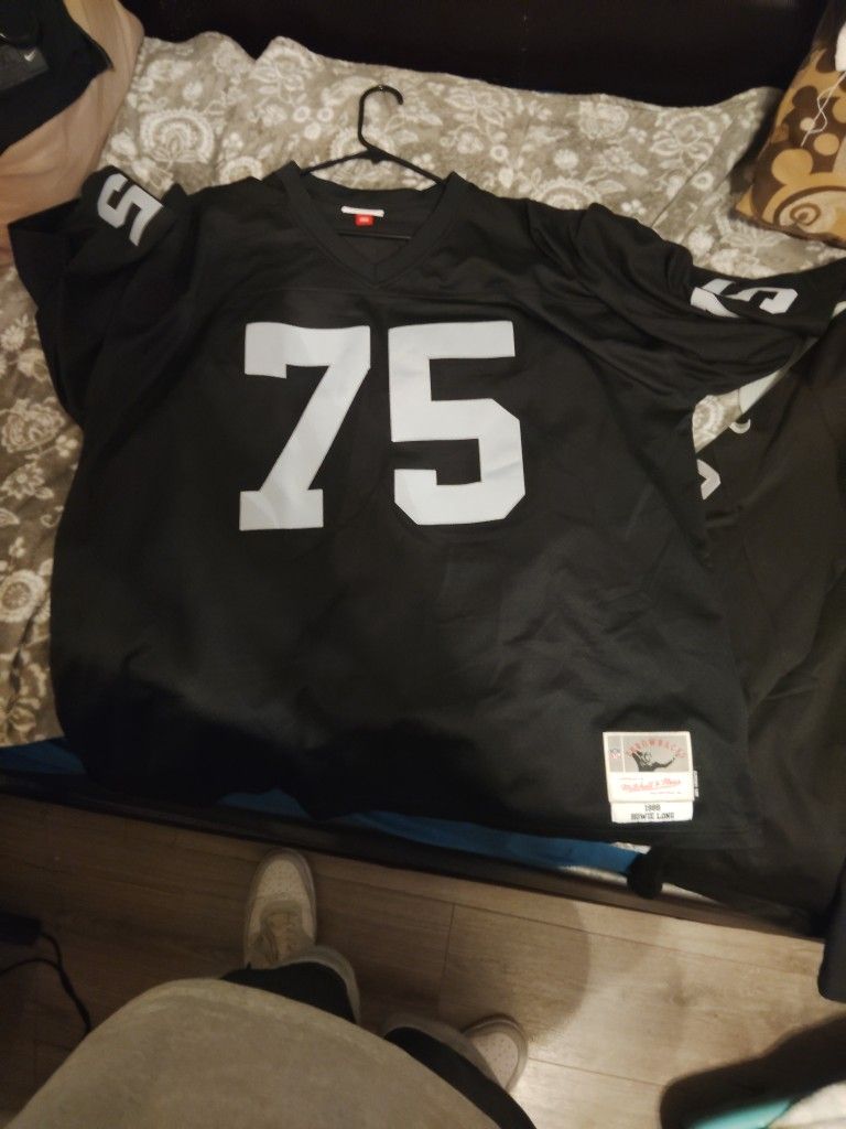 HOWIE LONG 75 MITCHELL N NESS 1988 THROWBACK JERSEY