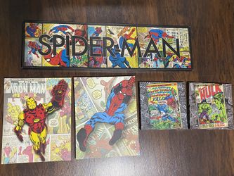 Super Heroes Canvas Frame