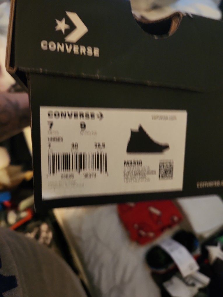 Black High Top Converse