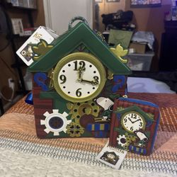 Knott's Berry Farm, Loungefly Peanuts Camp Snoopy Clock Backpack & Wallet Set , New With Tags, Great Gift 🎁 