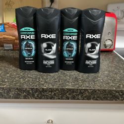Axe Body Wash Bundle-4 Items!($19.88+ Value)