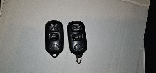 Toyota Remotes
