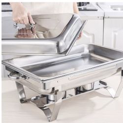 Chafing Dish Buffet Stainless Steel 10 Quart