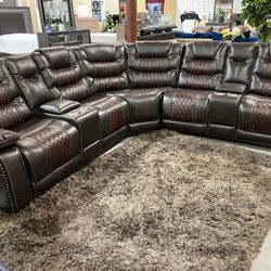 Recliner Sectional Sofa 