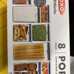 OXO POP 8 Piece Container Set 