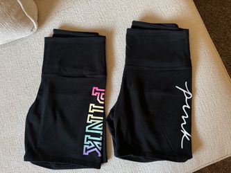 Ladies Pink bike shorts size medium