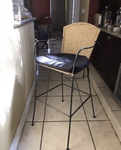 4 Bar Chairs w/ Cushion height 42” & Seat 29 height ( Each)