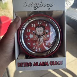 Betty Boop Clock