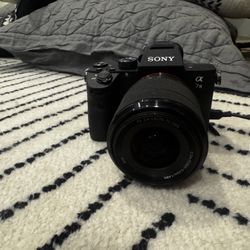 Sony A7iii With Kit Lens Used 3 Times 