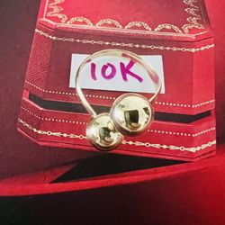 10K Solid Gold Wedding Ring Sizes 6, 7, 8