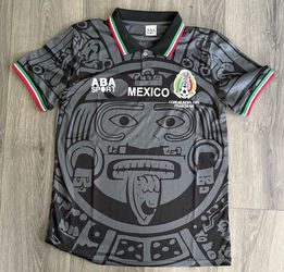 Mexico National team Retro Francia ‘98 black World Cup jersey