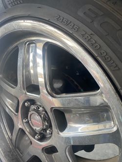 20' Wheels off of a mustanf