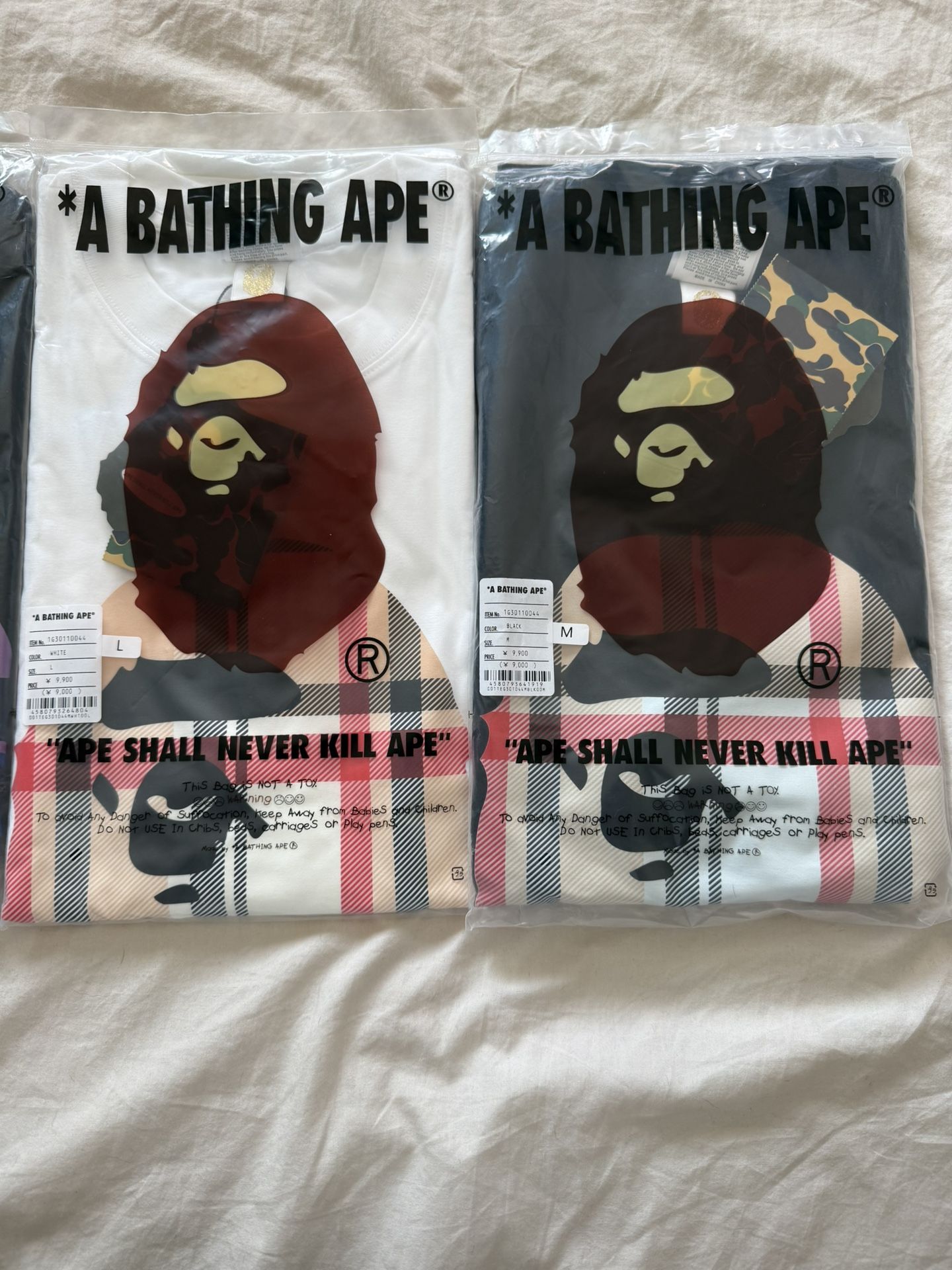 Bape x BurberrryShirts