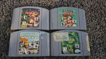 Banjo kazooie bundle n64 games