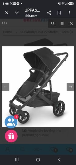 Uppababy Cruz V2 stroller
