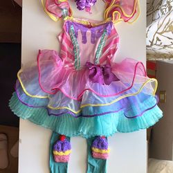 Cupcake Costume + Headband + Leggings 