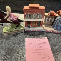 1980s collectible Whiskey decanters