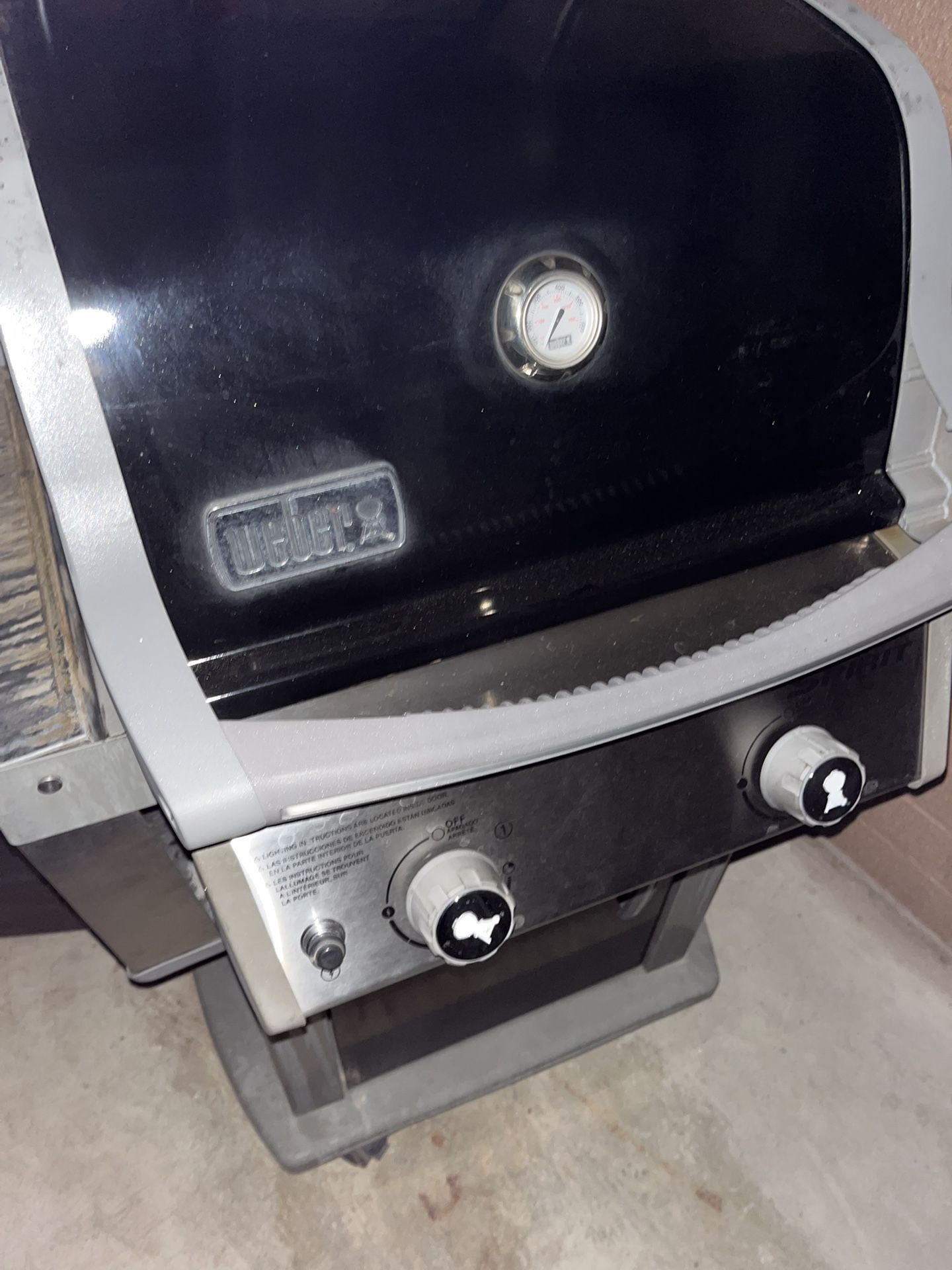 Weber Spirit 2 Burners BBQ Grill Propane LP