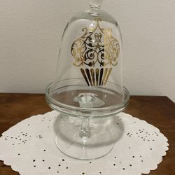 Vintage Cupcake Glass Holder
