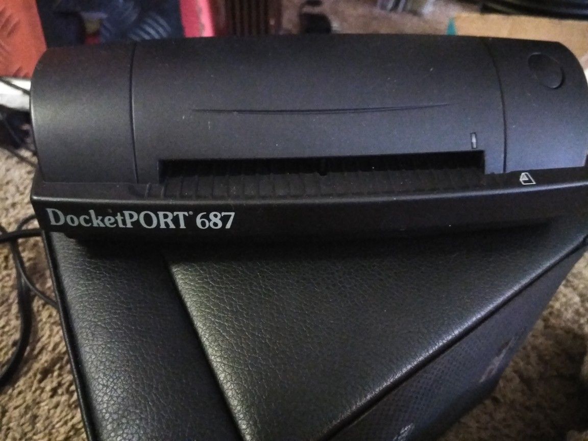 PenPower DocketPORT 687 Portable Sheetfed Scanner - 600 dpi