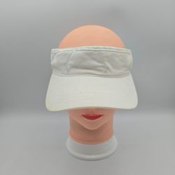 Unbranded White Adjustable Visor.  4