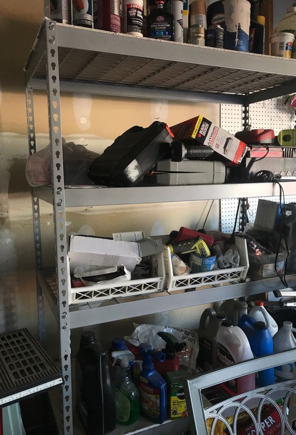 garage shelving ((ONLY)) for Sale in Denver, CO OfferUp