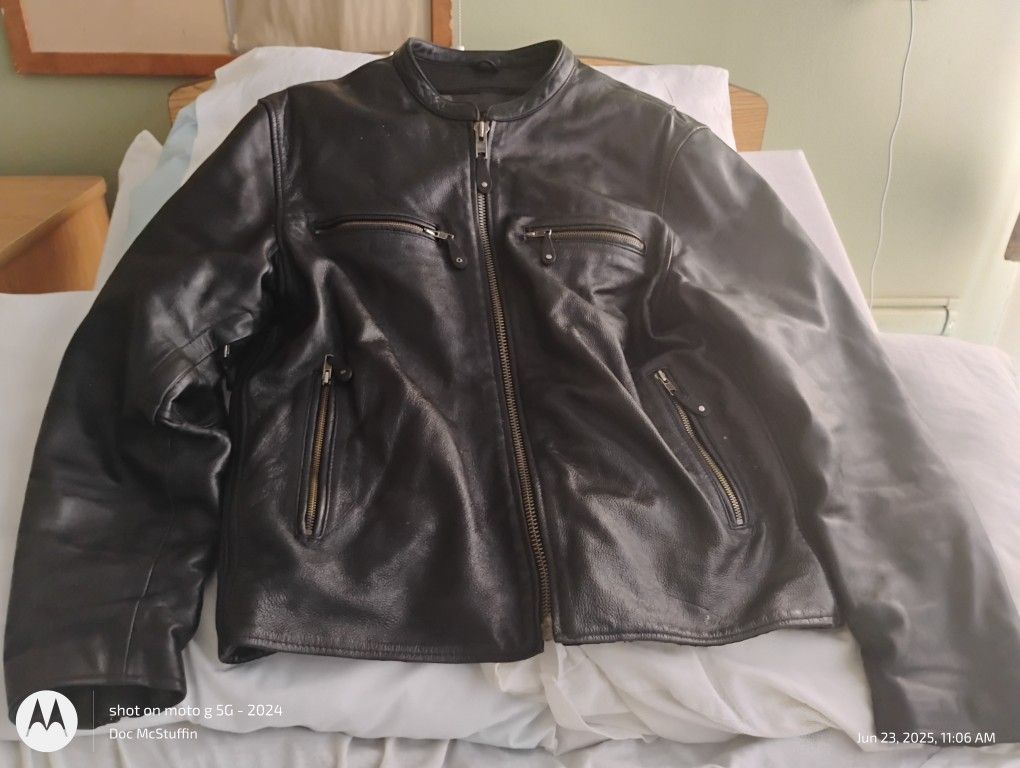 Street & Steel HIGHWAY Leather Motorcycle Jacket